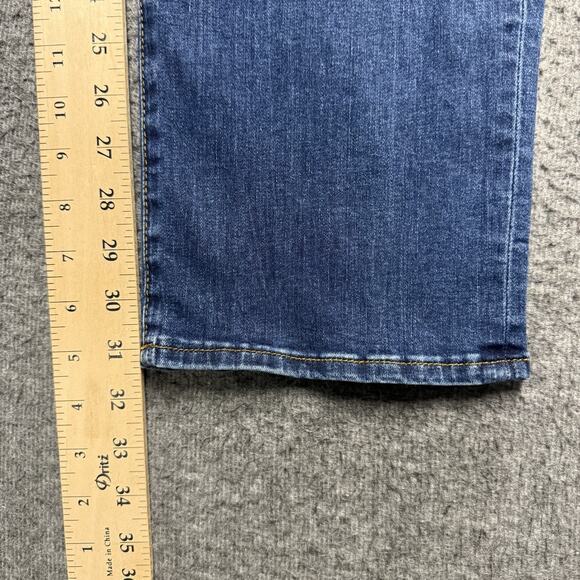 KUT from the Kloth Boyfriend Jeans Womens 16 Blue Mid Rise Stretch - Picture 7 of 7